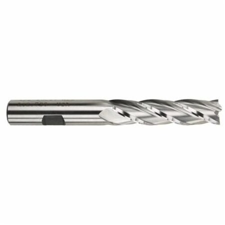 Morse End Mill, Center Cutting Long Length Single End, Series 4587, 932 Cutter Dia, 318 Overall Leng 44535